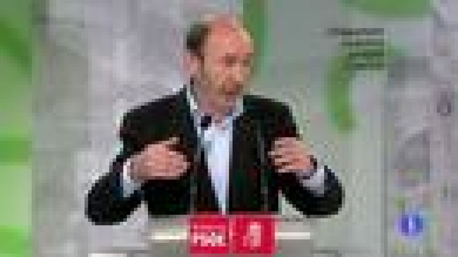 Telediario 1: Rubalcaba defiende a los sindicatos | RTVE Play