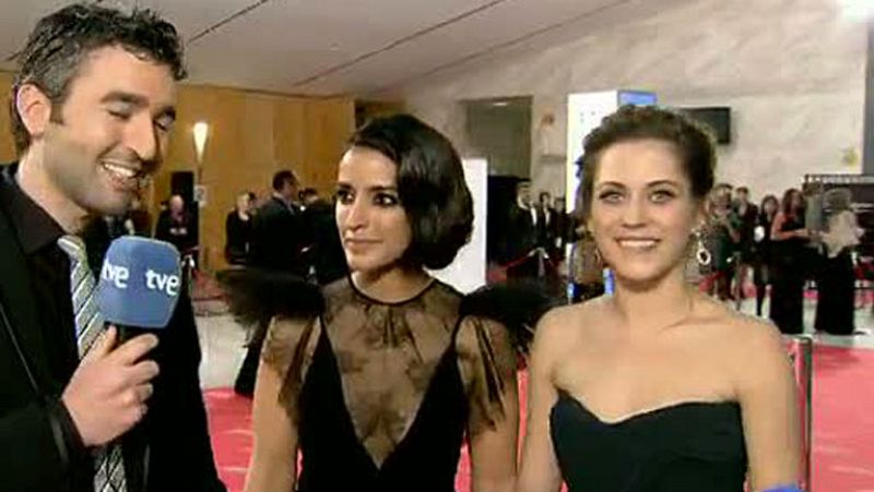 Premios Goya 2012- María León e Inma Cuesta: "Ya nos sentimos ganadoras"