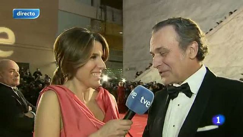  Premios Goya 2012 - José Coronado: "Espero que Urbizu se lleve el premio"