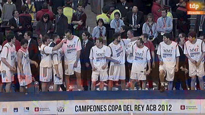 Baloncesto en RTVE - El Madrid recibe su 23ª Copa del Rey