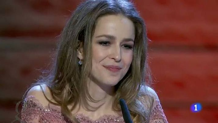 Premios Goya - Silvia Abascal, se reencuentra con la profesión en los Goya 2012 tras un ictus cerebral