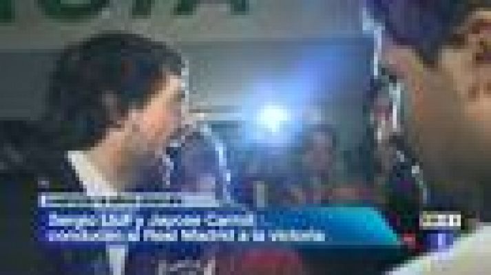 Telediario 1 - Masivo recibimiento al Madrid campeón de Copa