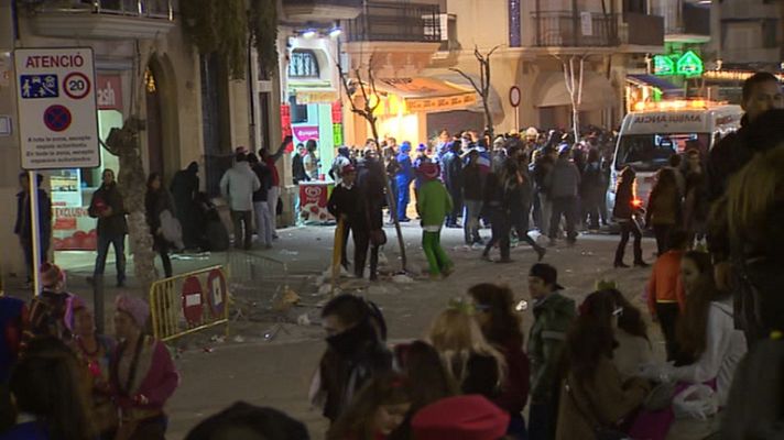 Telediario 1 - La otra cara del carnaval
