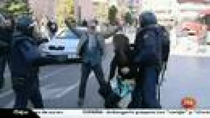 Informativo 24h - 10 detenidos, tres de ellos menores, en una nueva jornada de protestas en Valencia