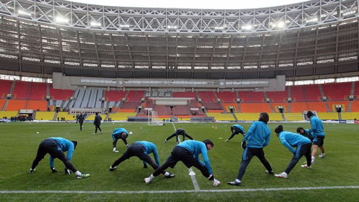 Champions League - El Real Madrid nunca ha ganado en el estadio Luzhniki de Moscú