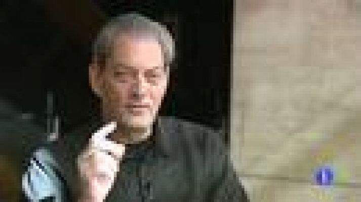 Telediario 1 - Paul Auster presenta libro