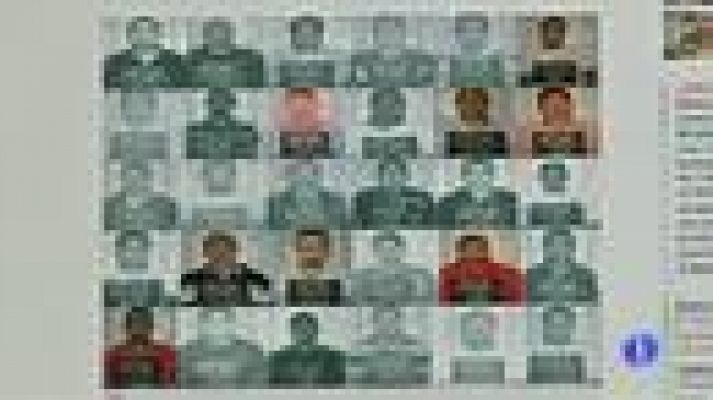 Telediario 1 - Búsqueda de los 30 presos fugados