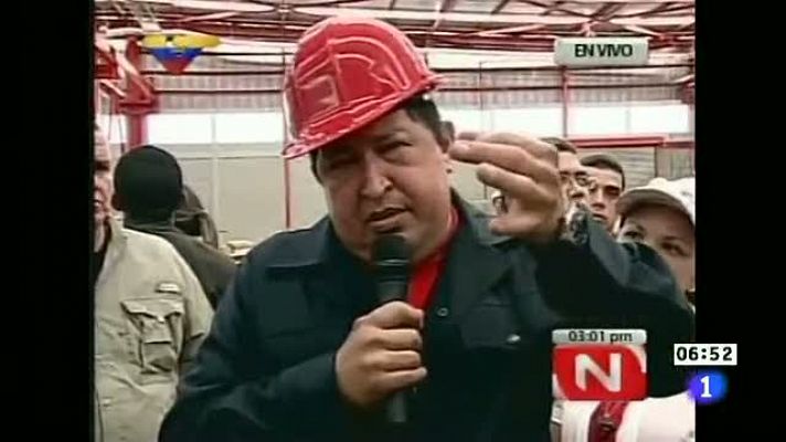 Telediario 1 - Hugo Chávez volverá a ser operado de nuevo en La Habana