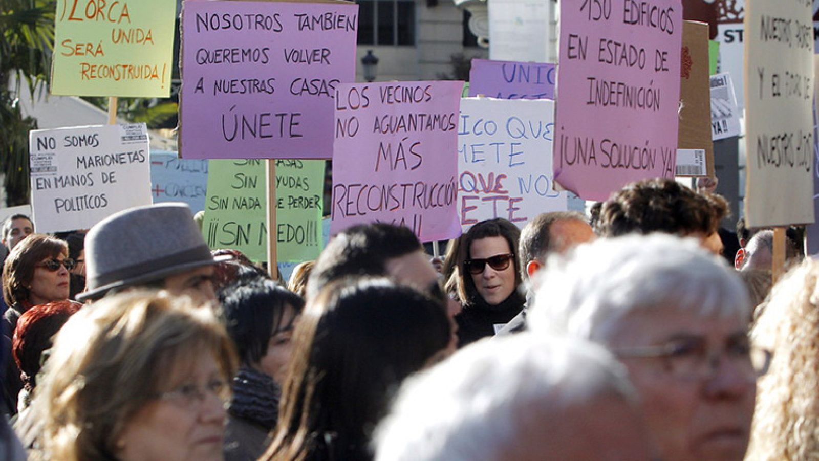 Lorca reclama soluciones urgentes