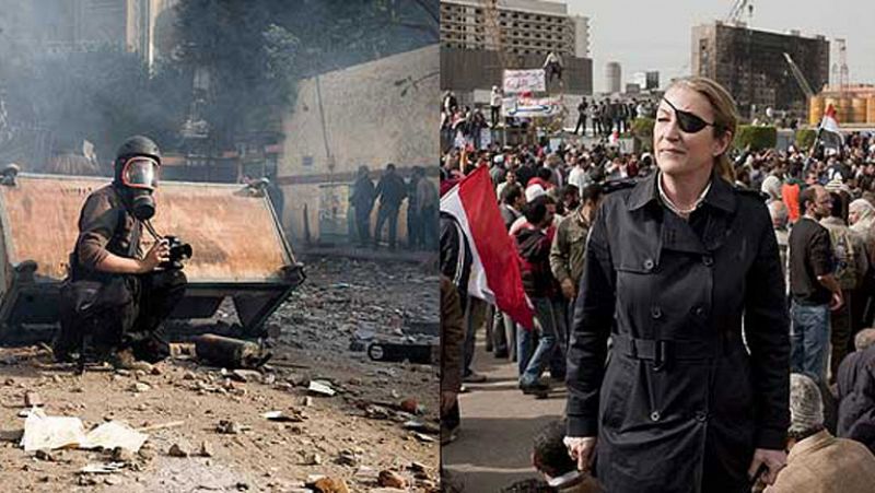 Una periodista estadounidense y un fotógrafo francés mueren en Homs