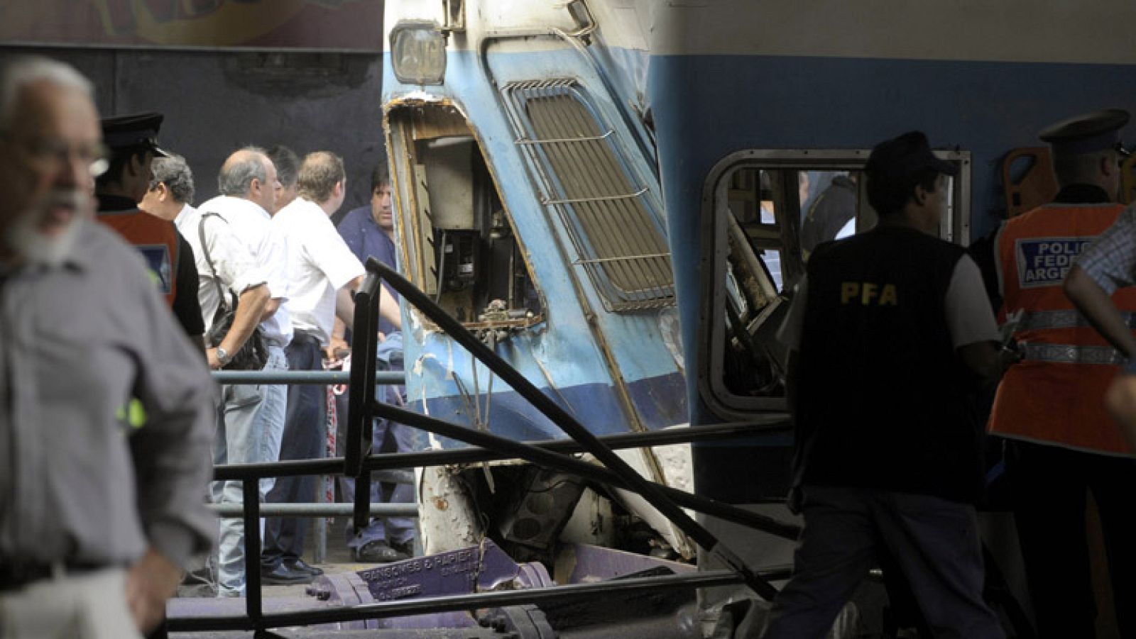 Heridas 340 personas al descarrilar un tren en una estación de Buenos Aires
