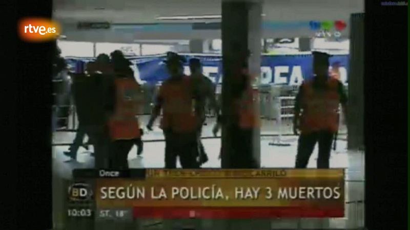 Heridas 340 personas al descarrilar un tren en una estación de Buenos Aires 