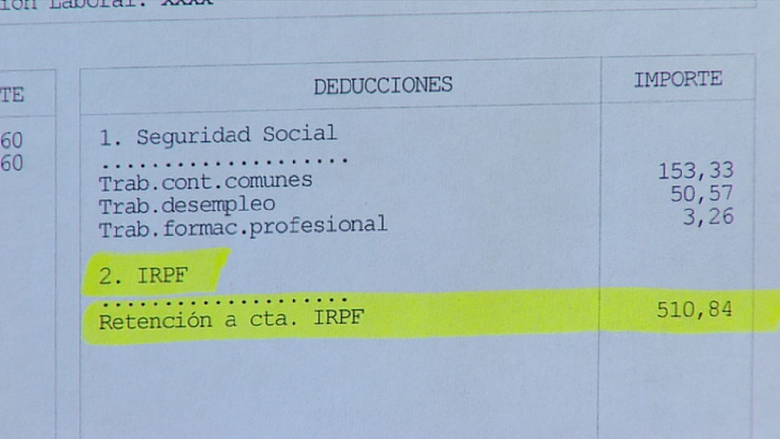 La subida del IRPF nos costará al año unos 290 euros