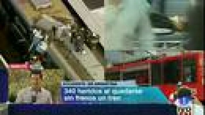 Telediario 1 - Accidente de tren en Argentina