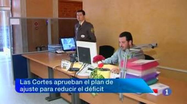 Noticias de Castilla-La Mancha - Noticias Castilla La Mancha en 2' (22/02/2012)