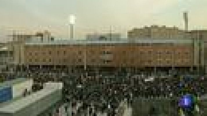 Telediario 1 - Zaragoza clama contra Agapito