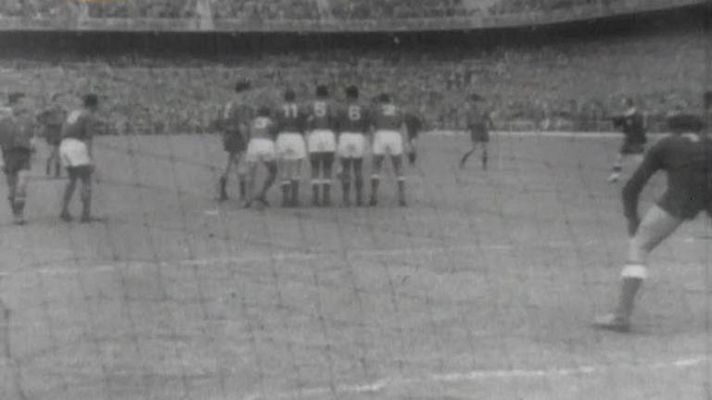 Deportes en el Archivo de RTVE - La selección española inauguró los directos deportivos de TVE