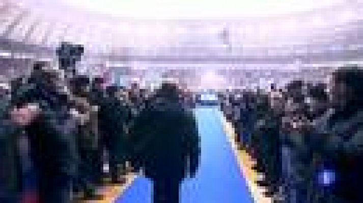 Telediario 1 - Mitin de Vladimir Putin