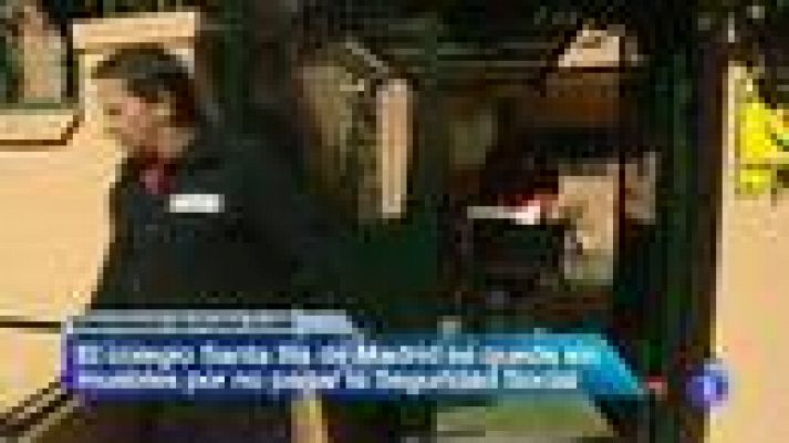 Telediario 1 - Colegio embargado con alumnos