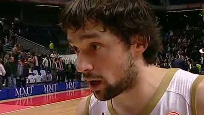 Baloncesto en RTVE - Llull: "Vamos a intentarlo hasta el final"