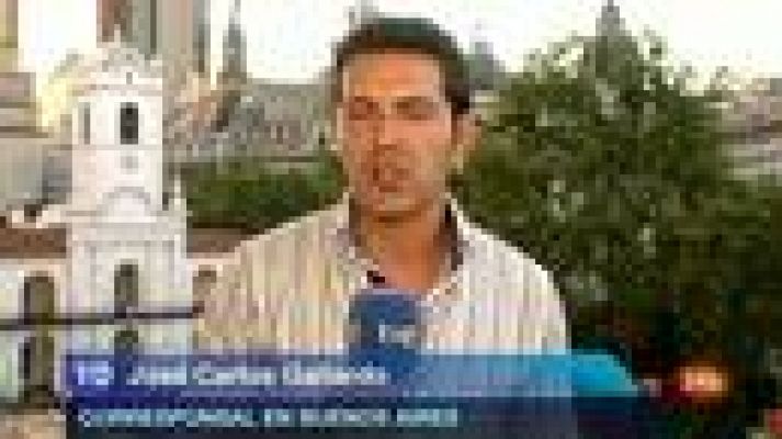 Telediario 1 - Los argentinos piden responsabilidades por el accidente de tren de Buenos Aires