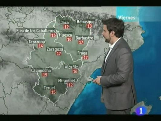 El tiempo en Aragón - 24/02/12