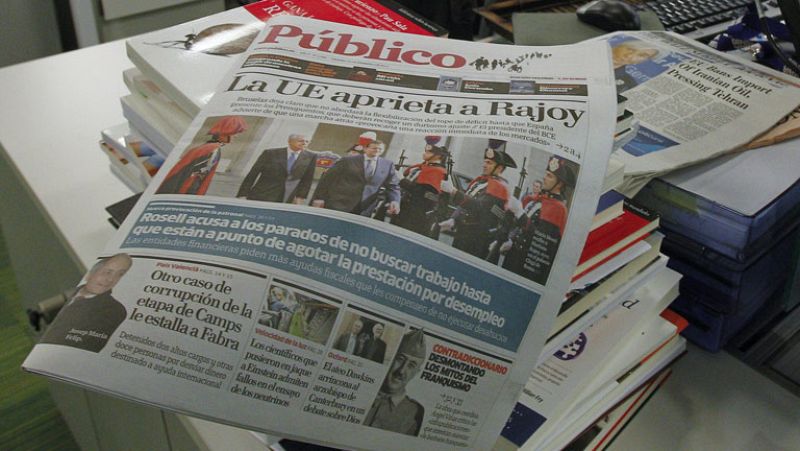 El periódico "Público" cierra la versión impresa 