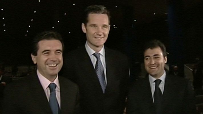 Telediario 1 - Comienzos de Iñaki Urdangarin