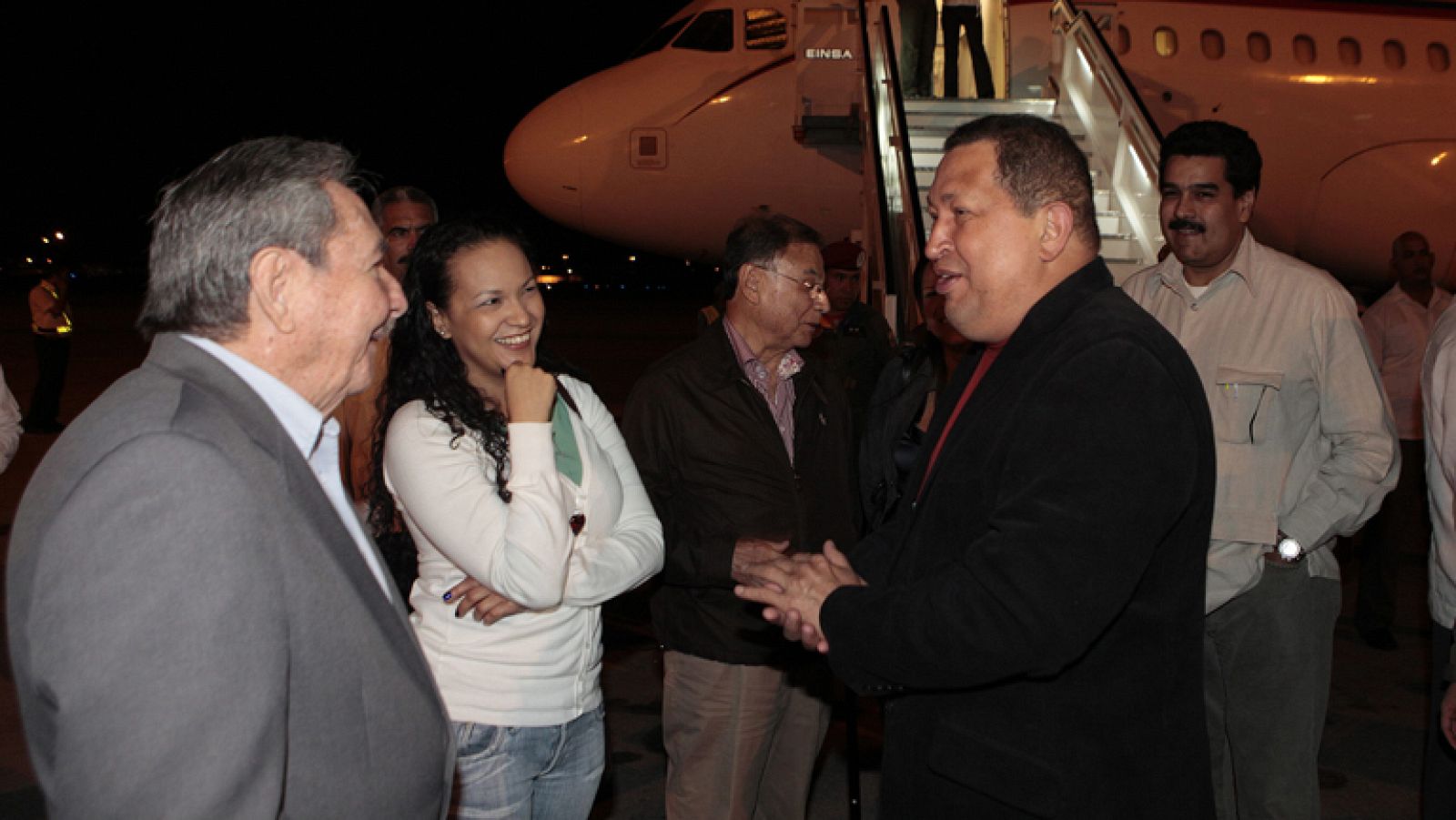 El presidente venezolano Hugo Chávez ha llegado a La Habana