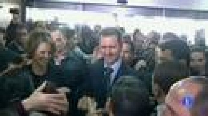 Telediario 1 - Cierre de los colegios electorales