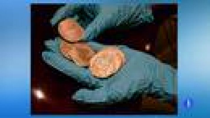 Telediario 1 - Exposición del tesoro "Mercedes"