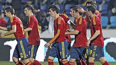 Koke adelanta a España (2-1)
