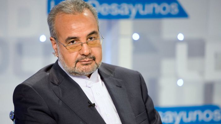 Los desayunos - El embajador de Irán, Morteza Saffari, en Los desayunos de TVE