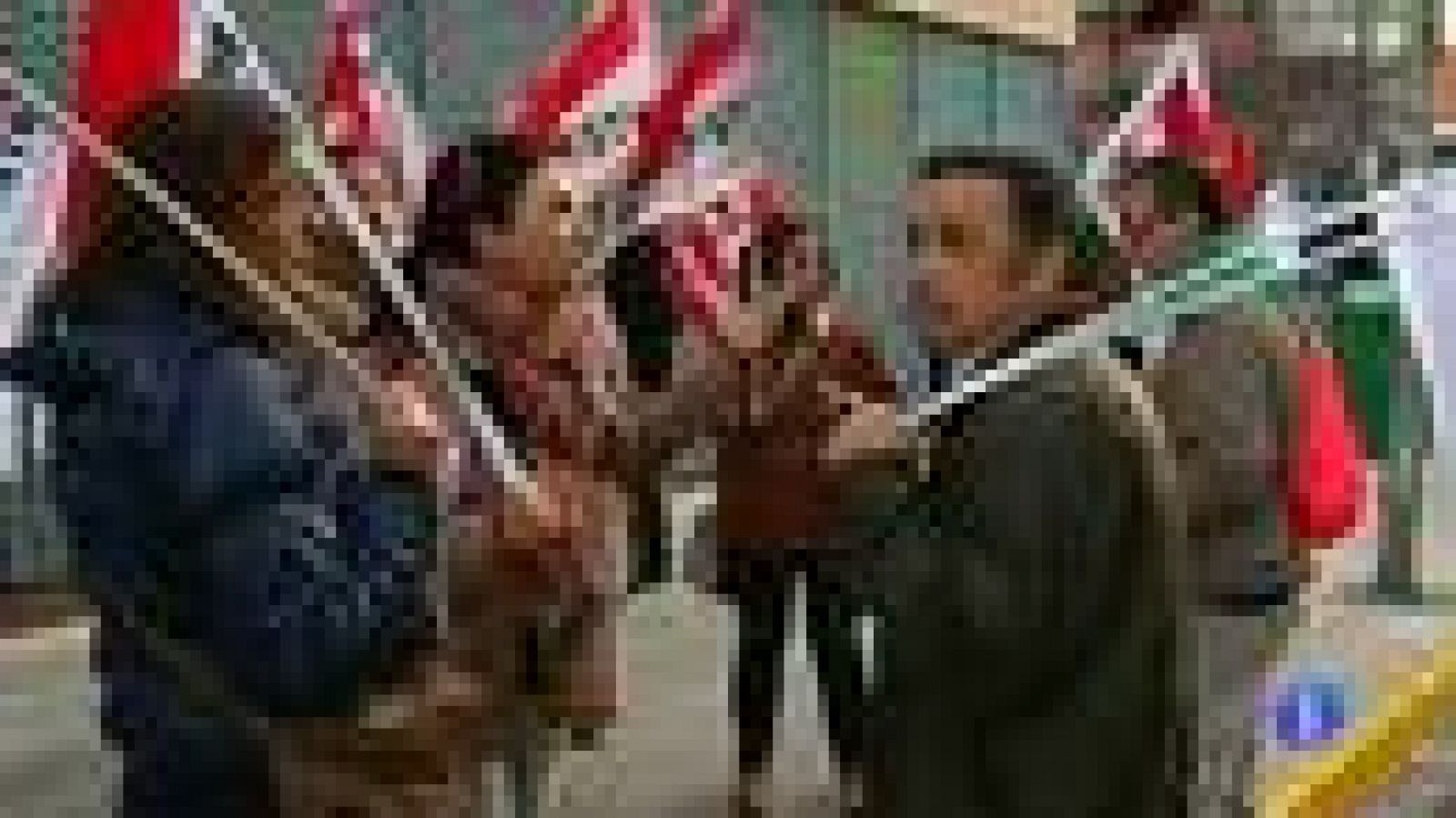 Telediario 1: Huelga de funcionarios manchegos | RTVE Play