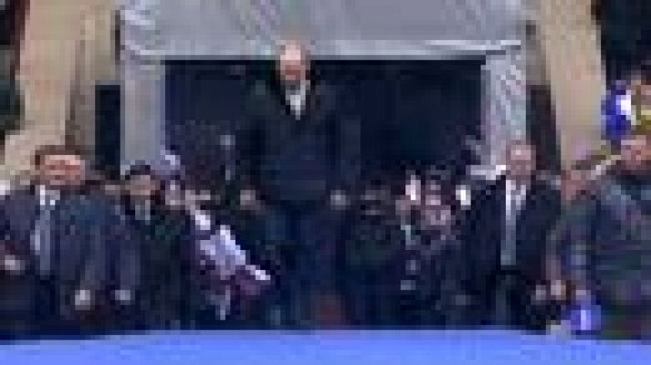 Telediario 1 - Los partidarios de Putin se movilizan para mostrar que son mayoría