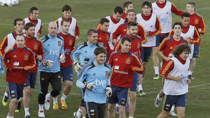 Telediario 1 - La selección española se pone a prueba contra Venezuela