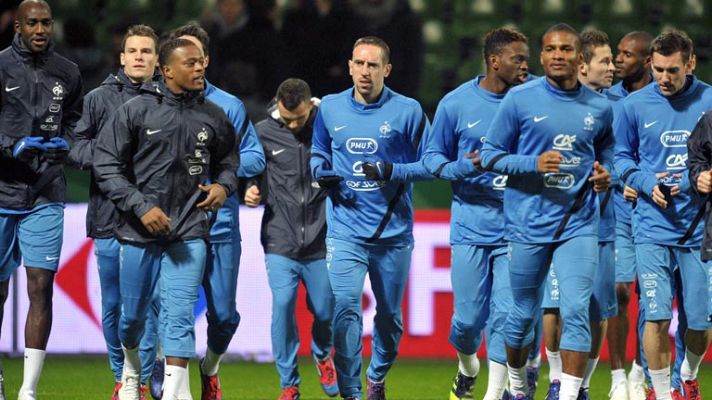 Telediario 1 - Los rivales en la Eurocopa se ponen a punto