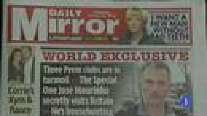 Telediario 1 - Mourinho viaja a Londres y se disparan los rumores de su marcha