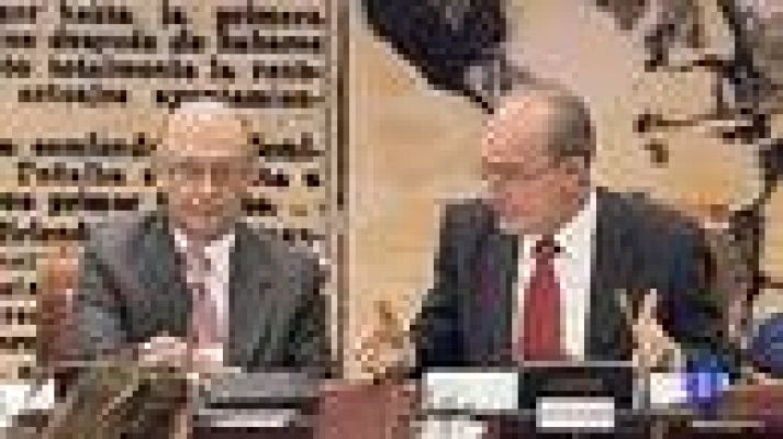 Telediario 1 - La UE analiza el déficit público