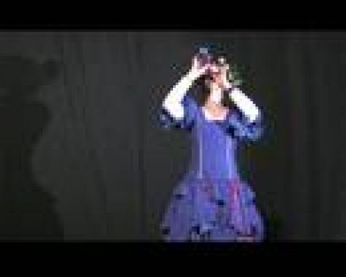 El cómic en RTVE.es - Fragmento de la actuación de Àlicia en el país de las maravillas' en Dibujo Madrid