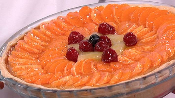 RTVE Cocina - Tarta de piña, pan y mandarina (01/