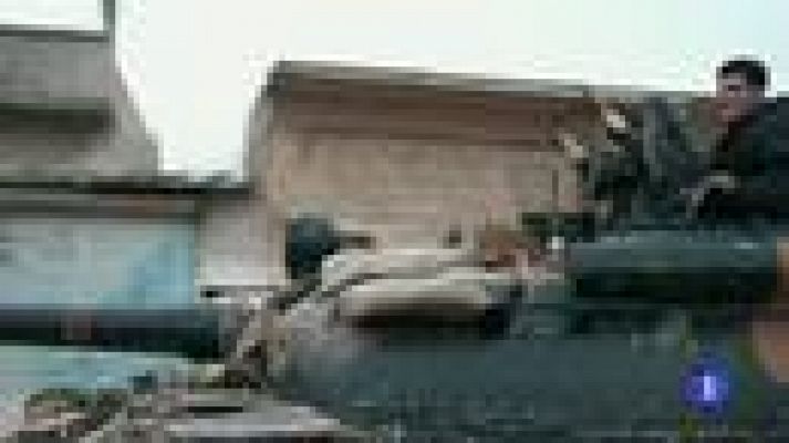 Telediario 1 - Situación "desesperada" en Siria