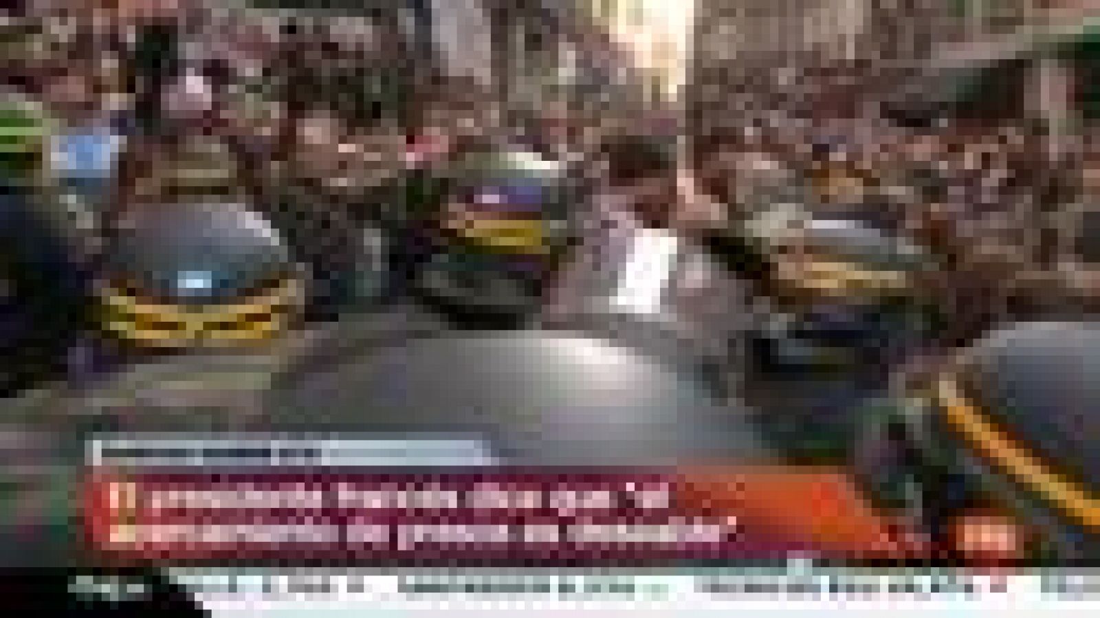 Nicolás Sarkozy es recibido con pitidos y abucheos en su visita al País Vasco francés - Informativo 24h | Ver