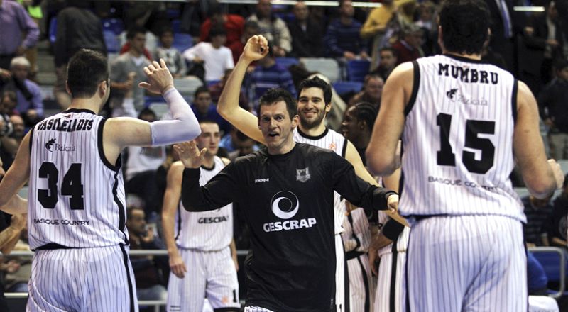 Histórico triunfo del Gescrap Bizkaia ante Unicaja 