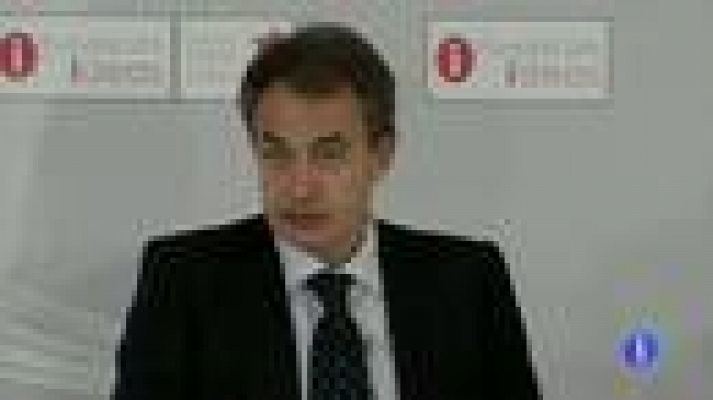 Telediario 1 - El PSOE pide plan de inversiones