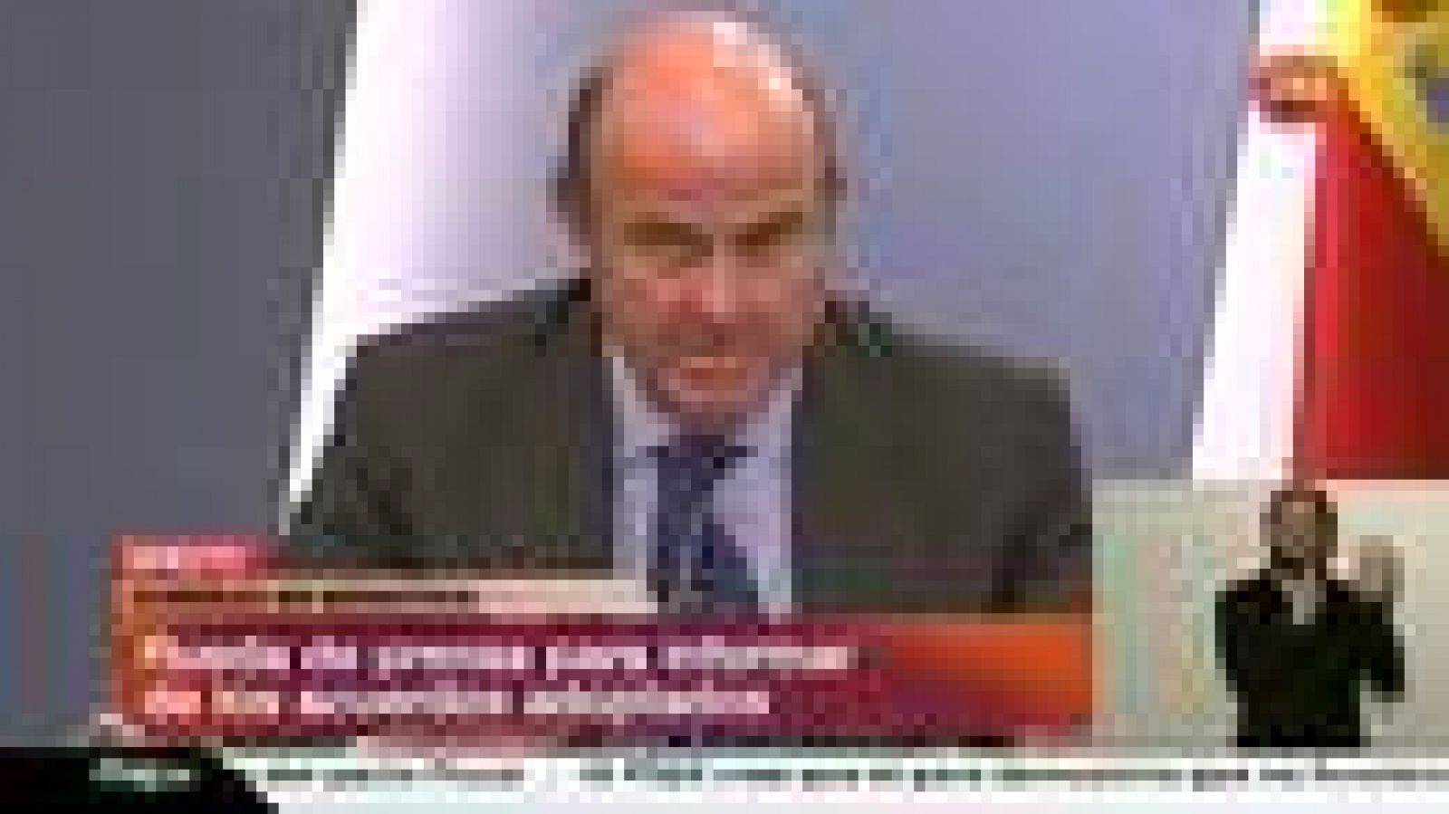 De Guindos cree que no se van a llegar a los seis millones de parados este año