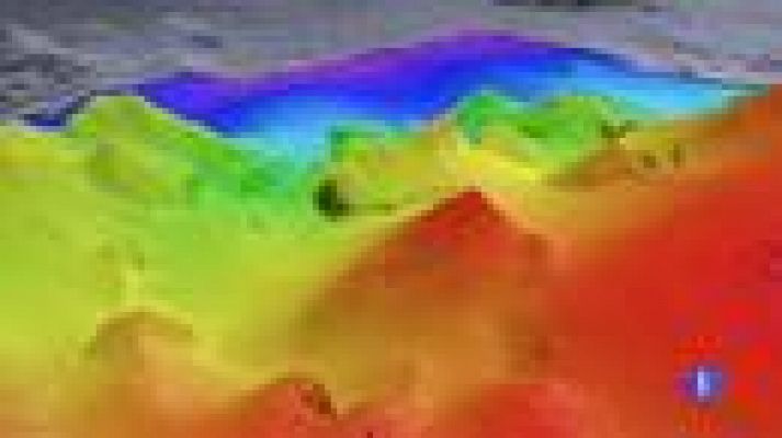 Telediario 1 - El paisaje de El Hierro cambia, el volcán descansa y da una tregua a la isla