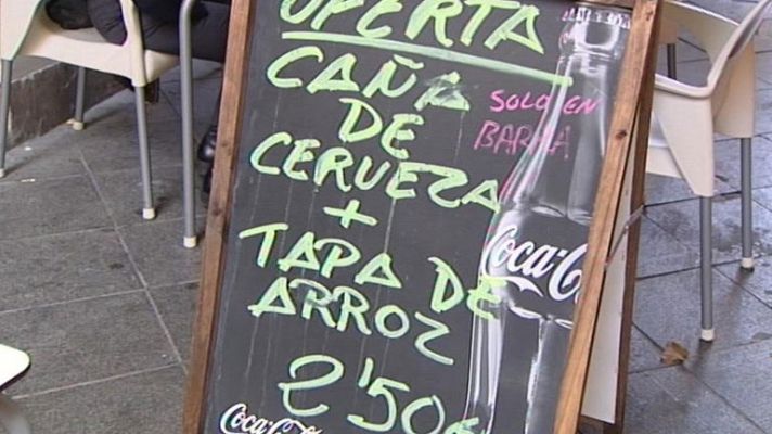 Precios de los bares congelados