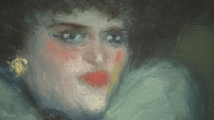 Telediario 1 - "La mujer en azul"