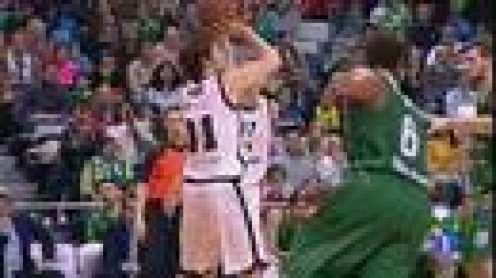 Telediario 1 - Las tres mejores canastas de la Euroliga